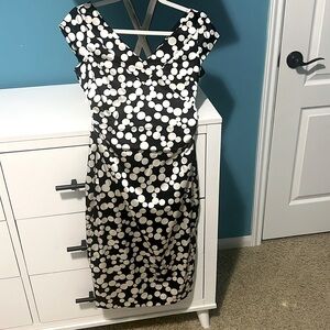 Poka Dotted Formal Dress